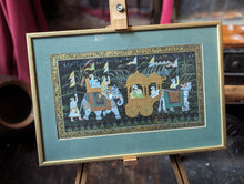 Load image into Gallery viewer, Vintage Indian Patachitra Painting of Maharaja Procession
