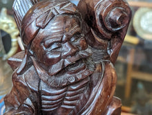 Load image into Gallery viewer, Early 20thC Chinese Rosewood Carved Lamp
