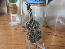 Load image into Gallery viewer, Antique Continental Silver Model of a Cello
