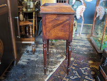 Load image into Gallery viewer, Victorian Tray-Top Bedside Table
