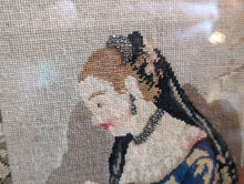 Load image into Gallery viewer, 19th Century French Needlepoint with Ornate Molded Frame
