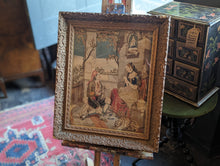 Load image into Gallery viewer, 19th Century French Needlepoint with Ornate Molded Frame
