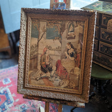 Load image into Gallery viewer, 19th Century French Needlepoint with Ornate Molded Frame
