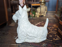 Load image into Gallery viewer, large Life Size Italian Ceramic Scottie Dog
