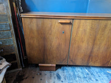 Load image into Gallery viewer, Walnut Art Deco WK Mobel Dutch Sideboard
