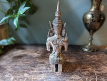 Load image into Gallery viewer, Vintage White Metal Thai Thephanom Statue
