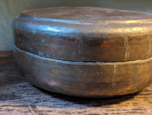 Load image into Gallery viewer, Antique Brass Chapati Box / Tiffin Box
