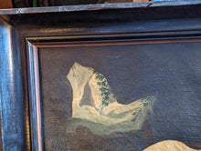 Load image into Gallery viewer, Early 20th.C Art Nouveau Oil on Canvas Painting of a Woman in Cave
