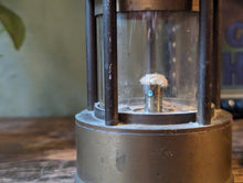 Load image into Gallery viewer, Antique ECCLES Type 6 Brass Miners Safety Lamp
