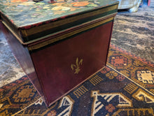 Load image into Gallery viewer, Antique Deed Box - Folk Painted
