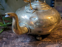 Load image into Gallery viewer, Large Edwardian Brass Kettle
