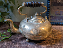 Load image into Gallery viewer, Large Edwardian Brass Kettle
