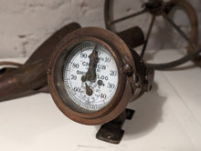 Load image into Gallery viewer, Antique Brass Cherub Ships Log
