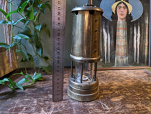 Load image into Gallery viewer, Vintage Hockley Brass Miners Safety Lamp
