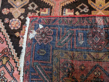 Load image into Gallery viewer, 7&#39;8&quot;x4&#39;1&quot; Vintage Hand Knotted Hamadan Wool Rug - 237 x 125cm
