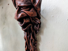 Load image into Gallery viewer, Vintage Moulded Leather Wall Mask
