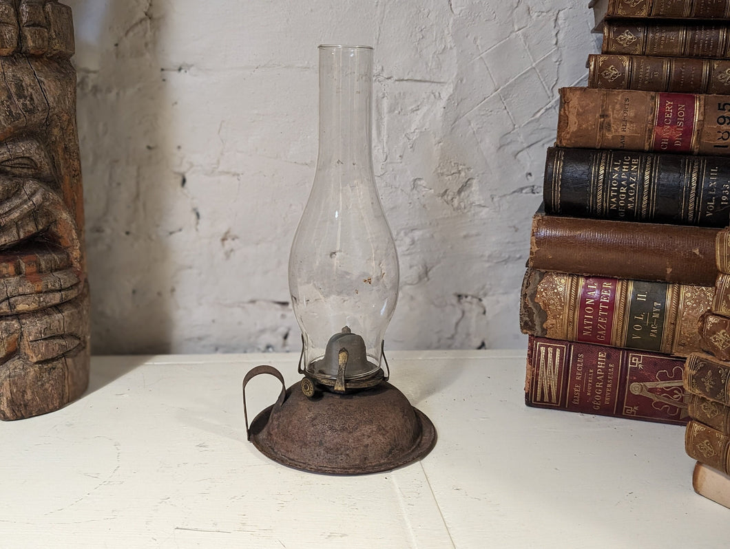 Antique Rustic Paraffin Lantern