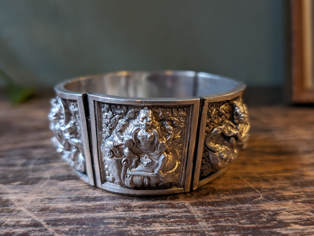 Antique Indian Silver Bangle