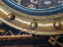 Load image into Gallery viewer, Antique Regency Gilt Convex Mirror
