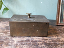 Load image into Gallery viewer, Early 20th.C Brass Cigarette Box
