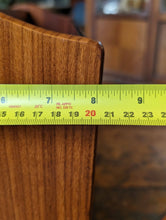 Load image into Gallery viewer, Mid Century Danish Smoked Glass Magazine Rack
