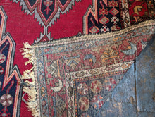 Load image into Gallery viewer, 6&#39;2&quot;x4&#39;4&quot; Antique Hand Knotted Mazlaghan Wool Rug - 190 x 135cm
