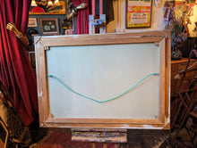 Load image into Gallery viewer, Vintage Danish Oil Painting of Snowy Landscape
