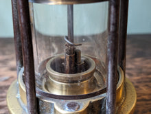 Load image into Gallery viewer, Antique Patterson A1 Brass Miners Safety Lamp
