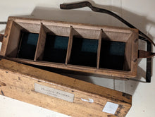 Load image into Gallery viewer, Vintage Wooden Projector Slide Box
