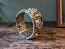 Load image into Gallery viewer, Antique Indian Silver Bangle
