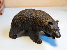 Load image into Gallery viewer, Antique Swiss Black Forest Bear Ornament
