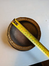 Load image into Gallery viewer, Antique Indian Hammered Brass Handi Bowl - Biryani Pot
