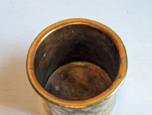 Load image into Gallery viewer, Brass And Copper Panch Patra (Holy Water Vessel) - 19thC
