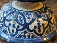 Load image into Gallery viewer, An Islamic Tin Glazed Earthenware Candlestick
