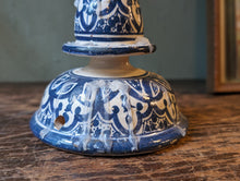 Load image into Gallery viewer, An Islamic Tin Glazed Earthenware Candlestick
