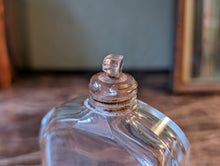 Load image into Gallery viewer, Antique Victorian Silver &amp; Cut Glass Hip Flask
