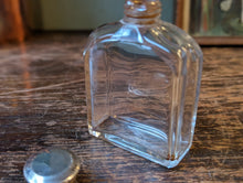 Load image into Gallery viewer, Antique Victorian Silver &amp; Cut Glass Hip Flask
