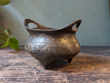 Load image into Gallery viewer, Antique Chinese Bronze Tripod Censer
