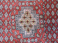 Load image into Gallery viewer, 5&#39;1&quot; x 3&#39;1&quot; Hand Knotted Vintage Pakistani Bokhara Rug - 154 x 95cm
