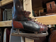 Load image into Gallery viewer, Pair of Vintage Leather Ice Skates - Circa 1930&#39;s
