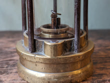 Load image into Gallery viewer, Antique Patterson A1 Brass Miners Safety Lamp
