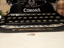 Load image into Gallery viewer, Antique Corona Number 3 Folding Typewriter - Non Functioning
