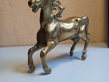 Load image into Gallery viewer, Vintage Brass Horse Statue / Figurine
