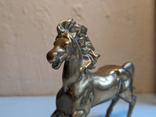 Load image into Gallery viewer, Vintage Brass Horse Statue / Figurine
