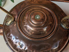 Load image into Gallery viewer, Antique Victorian Copper Kettle
