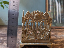 Load image into Gallery viewer, Vintage Art Nouveau Style Desk Tidy / Pen Holder
