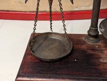 Load image into Gallery viewer, Antique Brass Apothecary Scales
