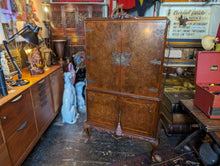 Load image into Gallery viewer, 1930&#39;s Art Deco Burr Walnut Drinks Cabinet
