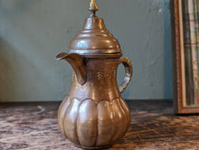 Load image into Gallery viewer, 19th Century Middle Eastern Turkish Copper Dallah
