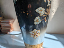 Load image into Gallery viewer, Antique Japanese Painted Satsuma Porcelain Lamp
